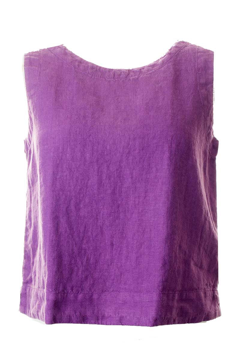 Cut Loose Shell Top Damson