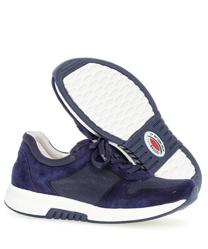 Gabor Shoes Rolling Soft Blue Trainer