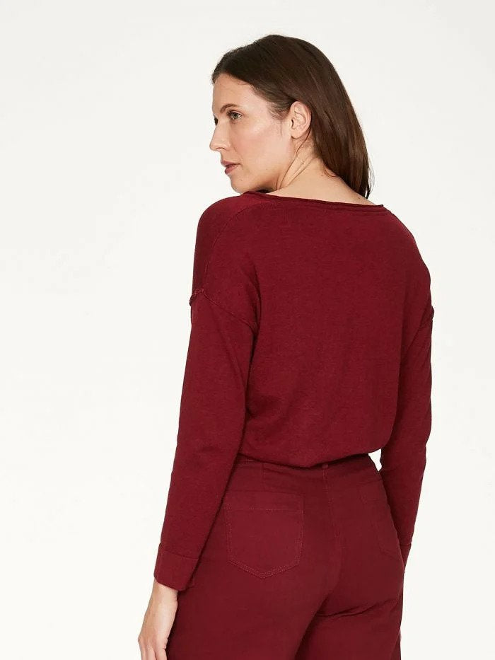 Thought Loren Jumper Ruby Red