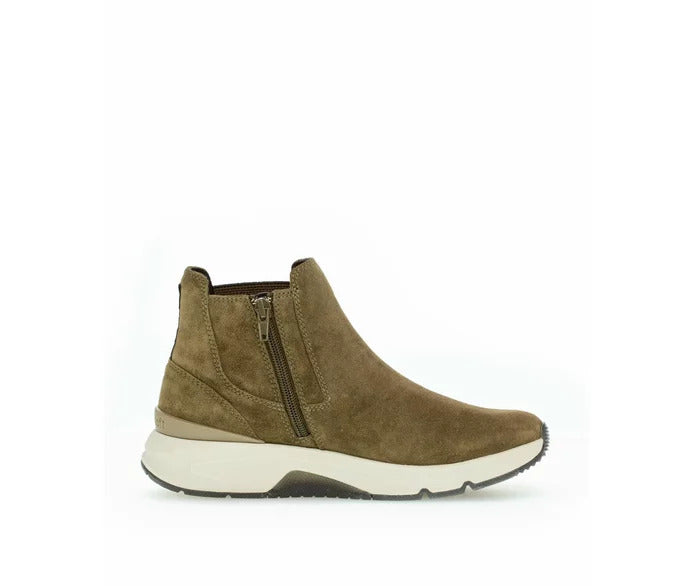 Gabor Shoes Teller Trainer Boot Olive