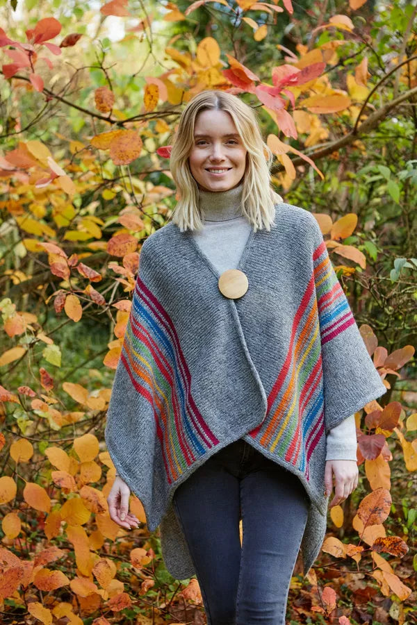 Pachamama Hexham Wrap Grey