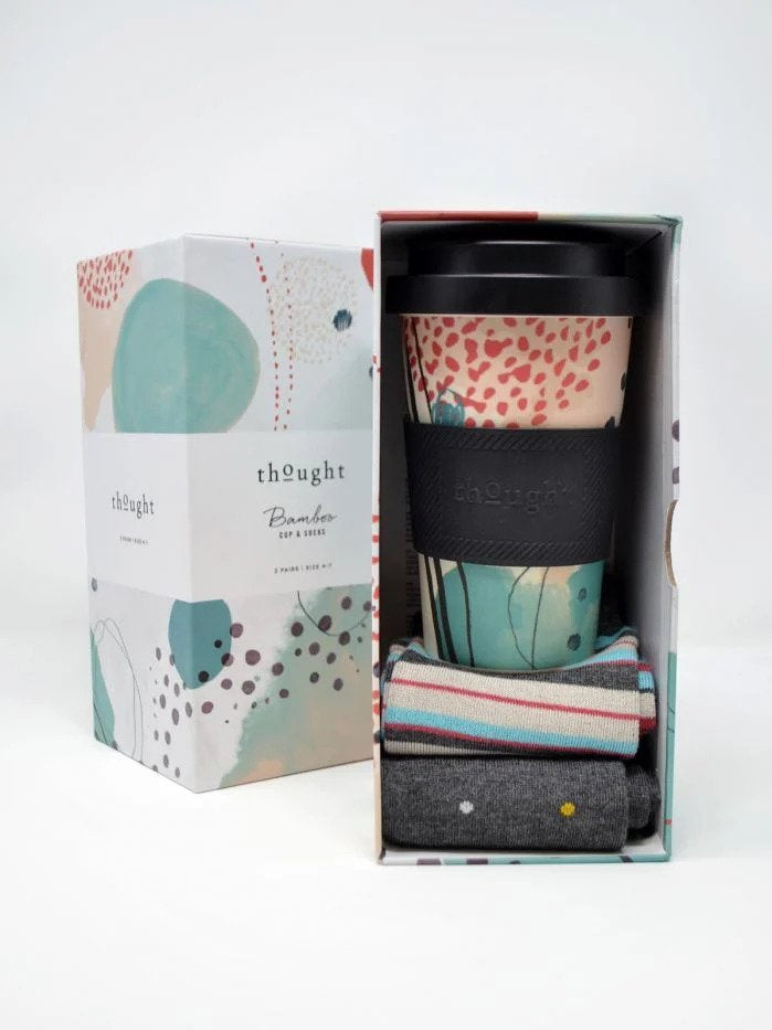 Thought Arrah Bamboo Cup and Socks