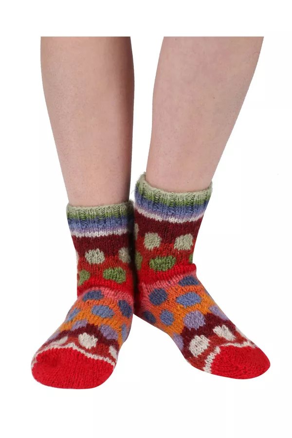 Pachamama Patagonia Sofa Socks Bright 