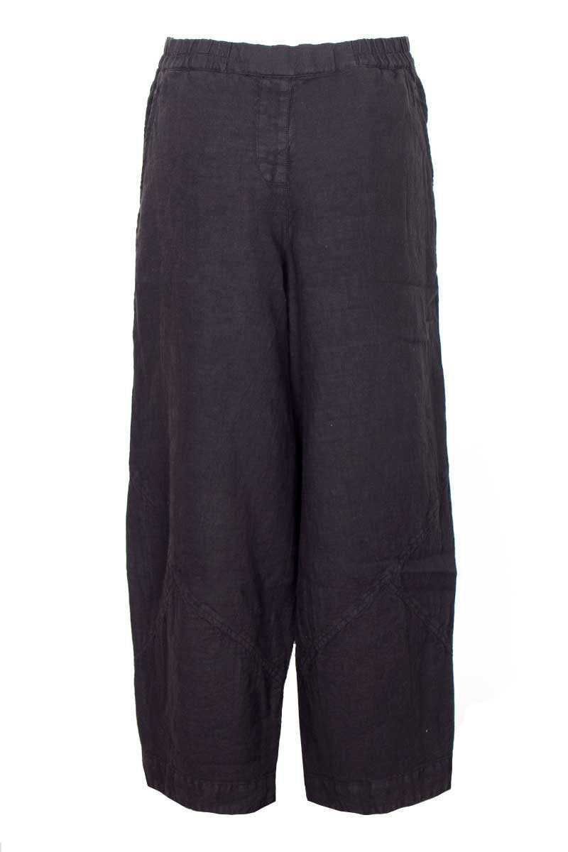 Grizas Black Linen 3709 Trousers