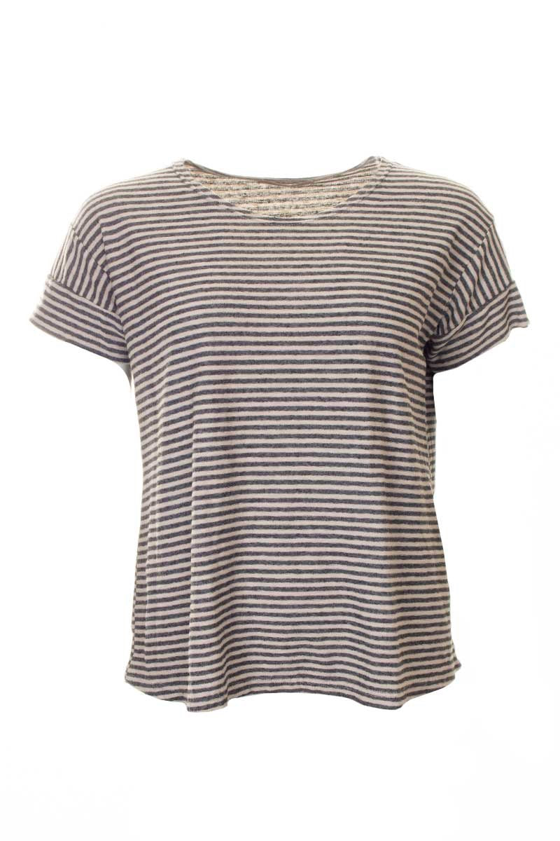 Cut Loose Mini Stripe Top Rye