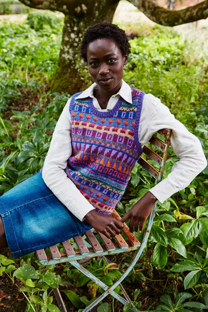 Pachamama Marrakech Tank Top Blue