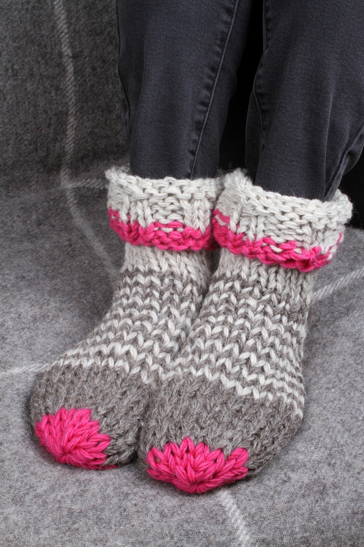 Pachamama Vienna Sofa Socks Pink