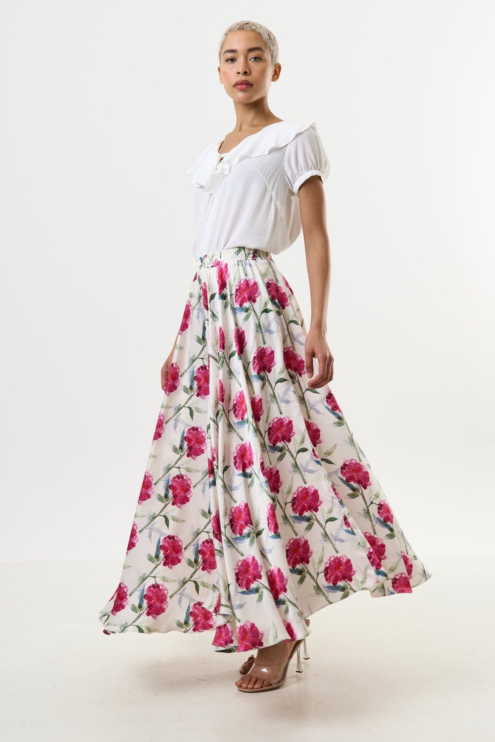 Agatha Loveflower Midi Skirt