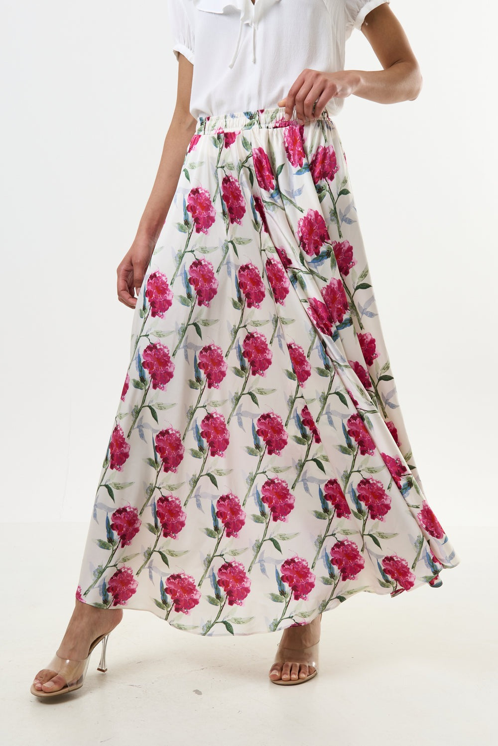 Agatha Loveflower Midi Skirt