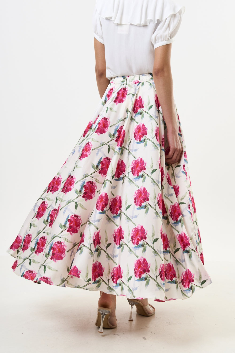 Agatha Loveflower Midi Skirt