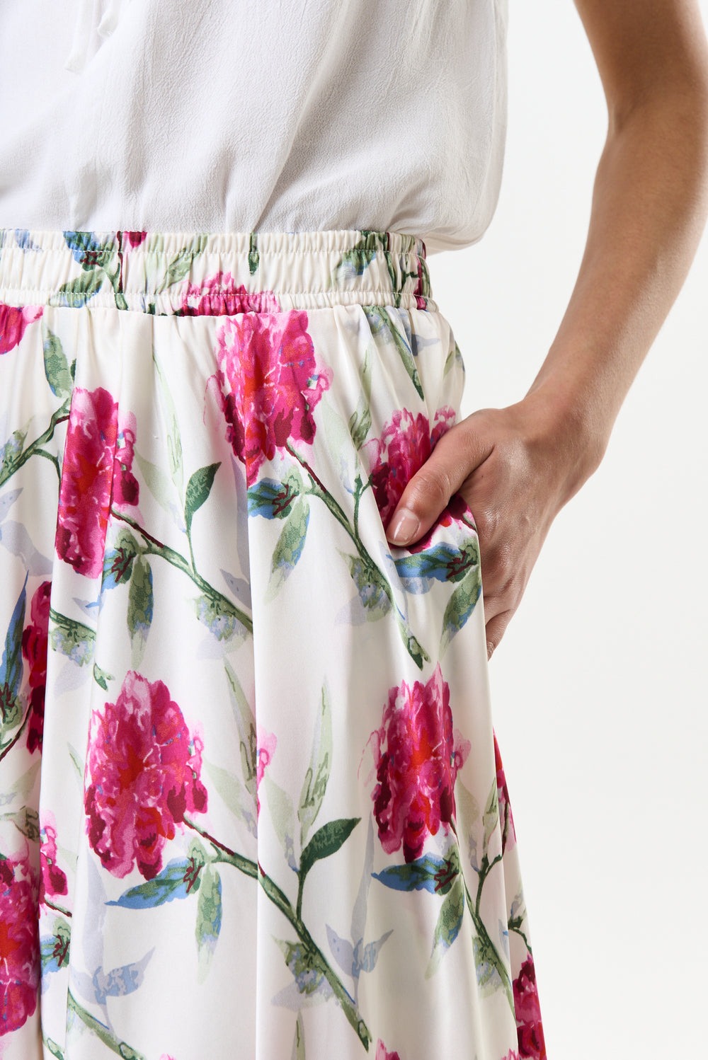 Agatha Loveflower Midi Skirt