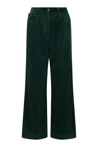 Komodo Tiger Cord Trousers Soft Ivy Green