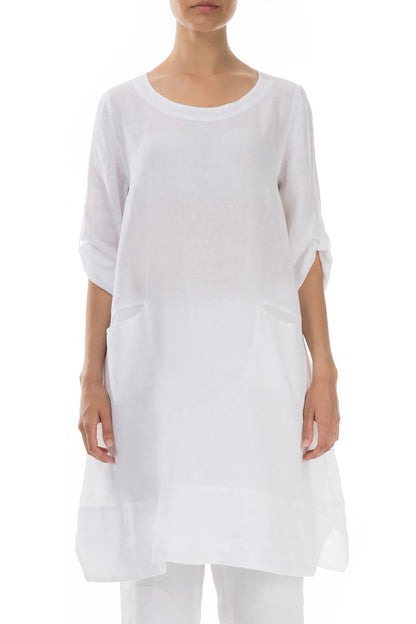 Grizas Linen 52293 Tunic Dress White