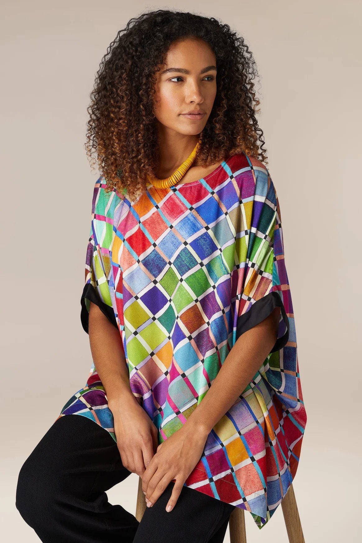 Sahara Stained Glass Printed Top 