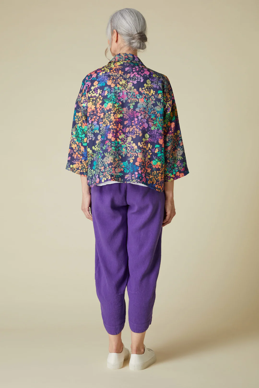 Sahara Scattered Floral Linen Shirt 