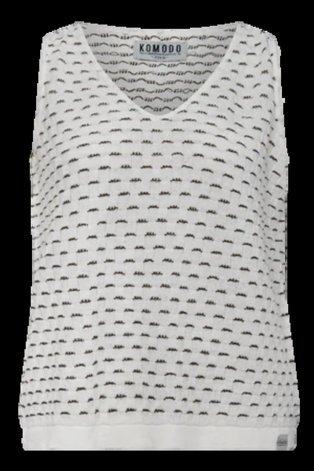 Komodo Quinn Vest White