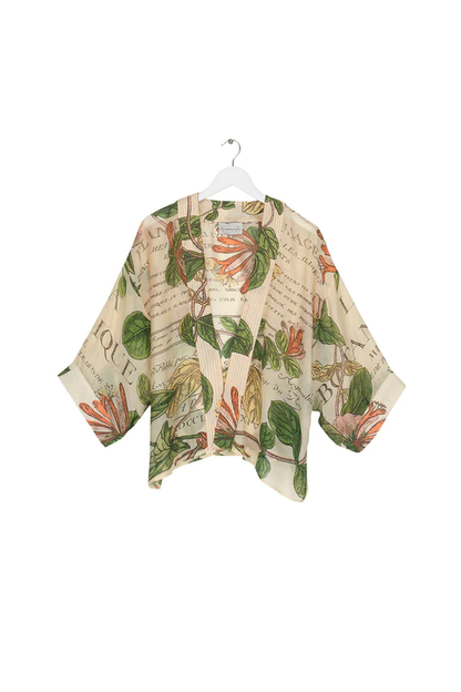 One Hundred Stars Honeysuckle Kimono Natural