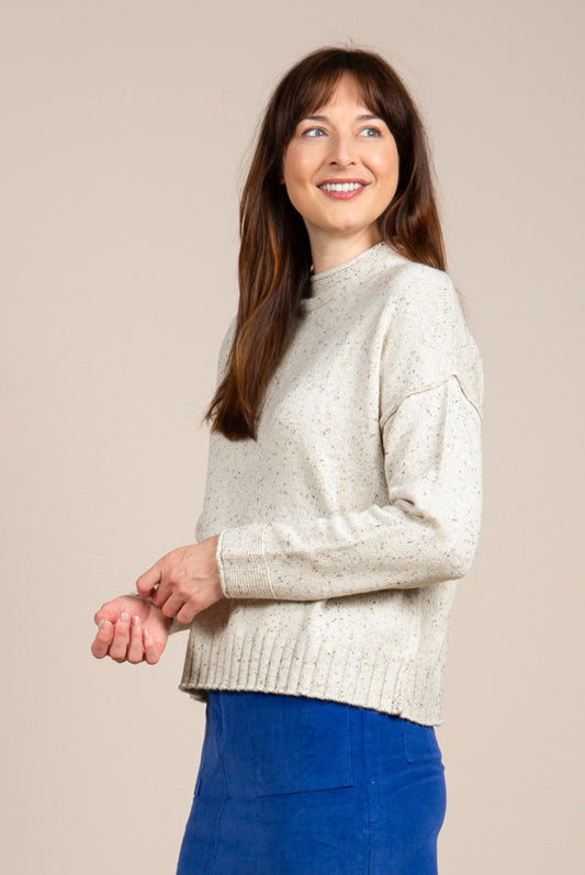 Lily and Me Wishbone Jumper Oatmeal