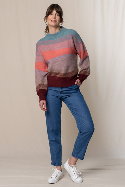 Art Colour Block Jumper