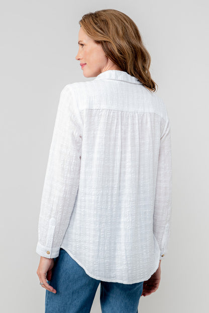 Seersucker Check Savannah Shirt