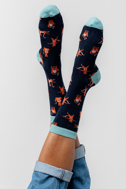 Yoga Cats Bamboo Socks