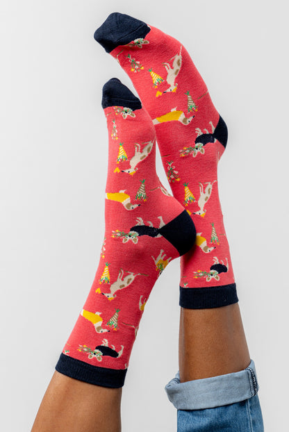 Flowers In Bloom Bamboo Socks