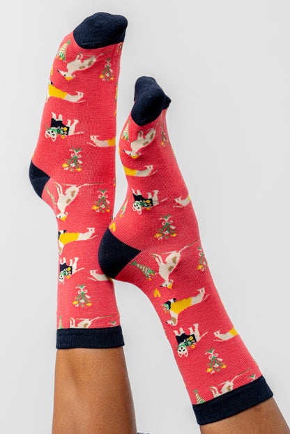 Flowers In Bloom Bamboo Socks