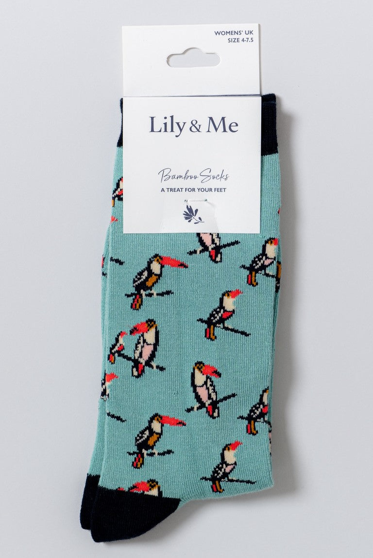 Toucans Bamboo Socks