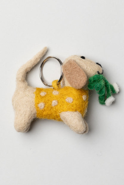 Daisy Dog Felted Friend