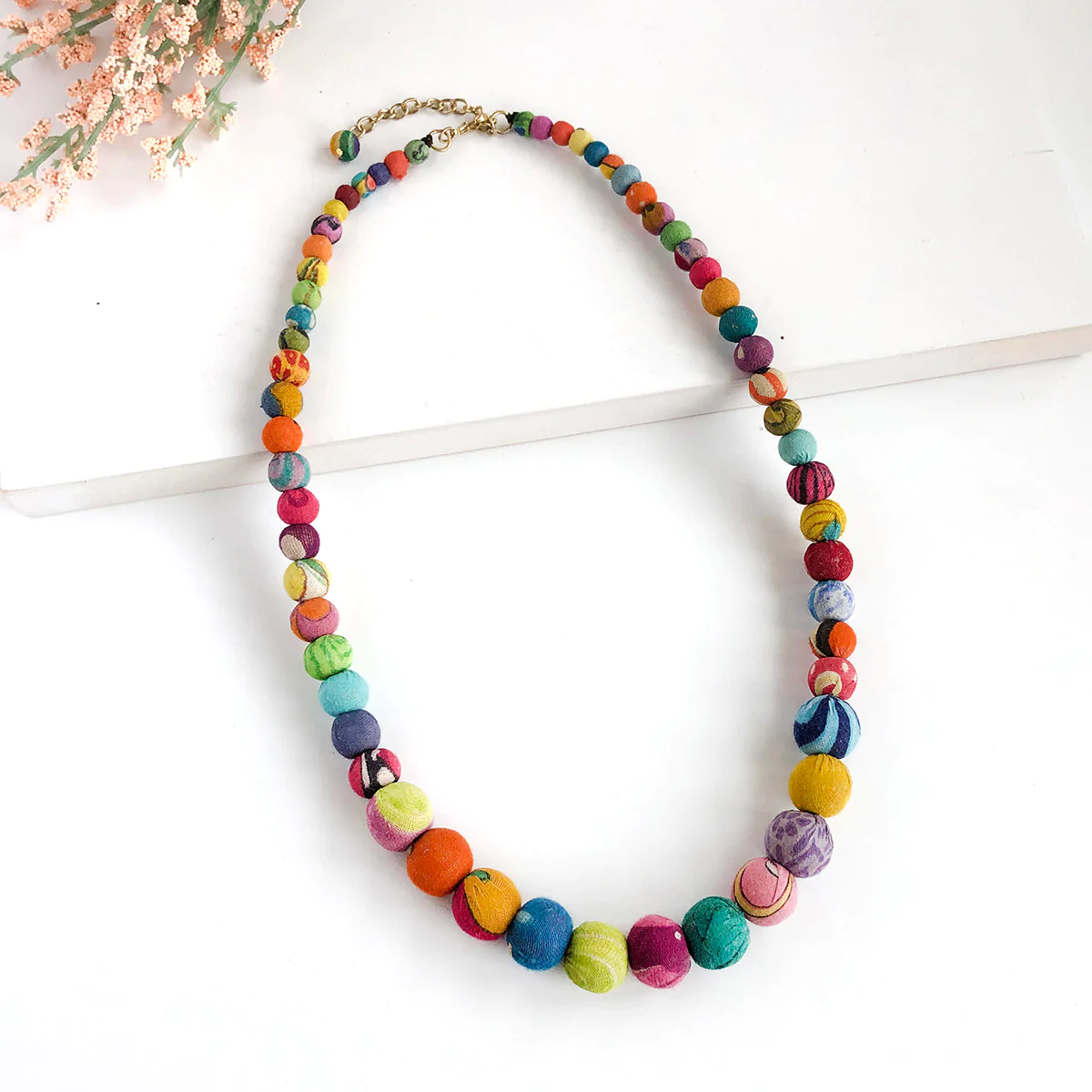 Just Trade Kantha Sintra Necklace 