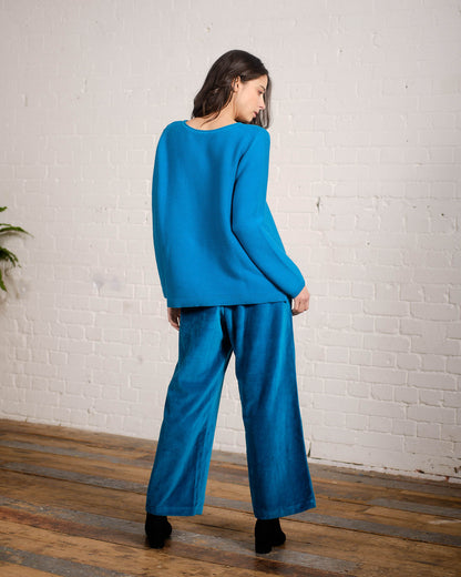 Cotton Velvet Trousers