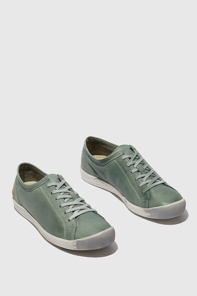 Softinos Isla Trainer Washed Diesel Green