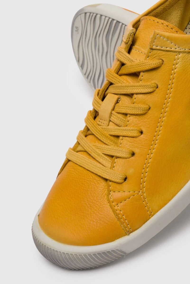 Softinos Isla Trainer Washed Yellow Yellow