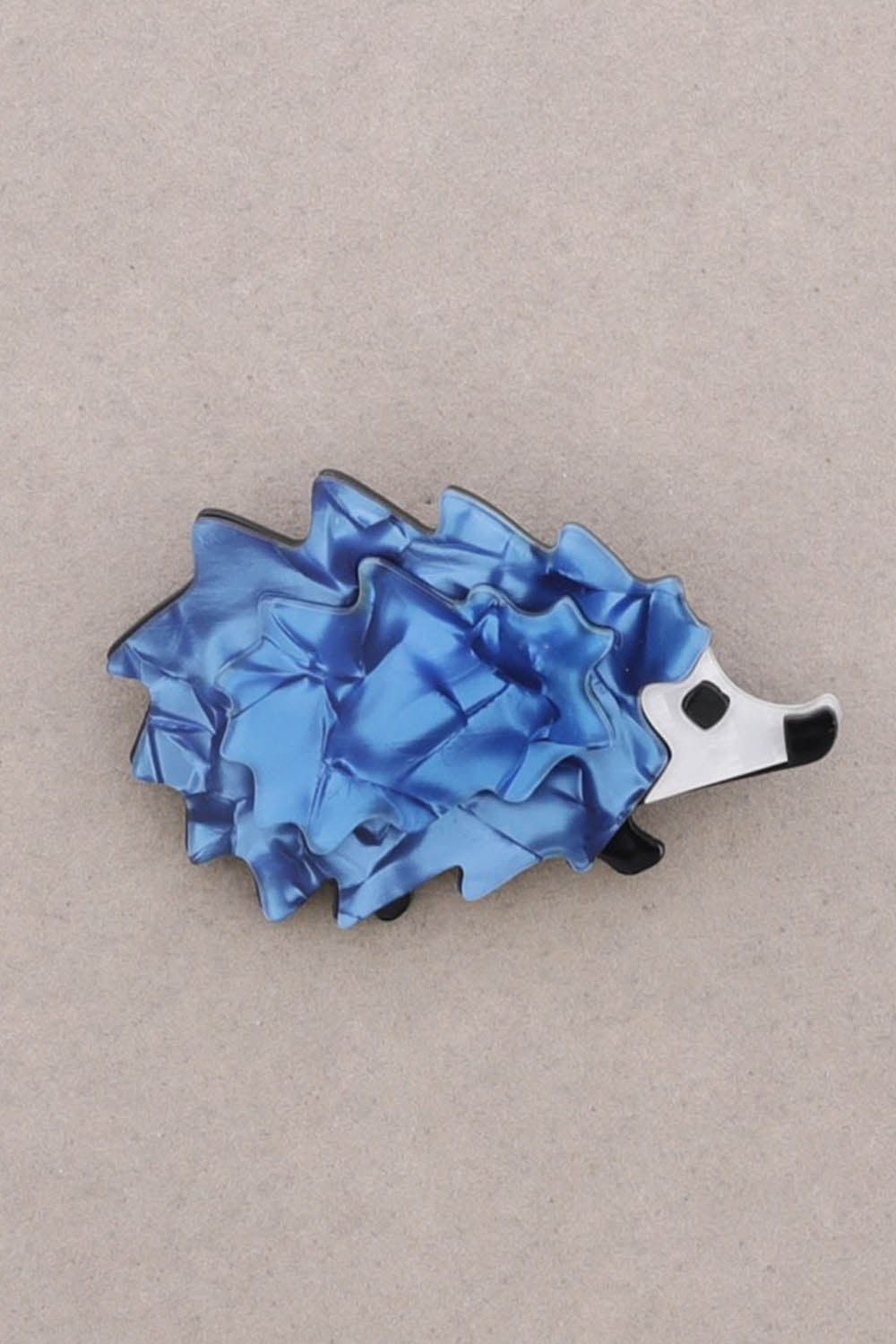 Hedgehog Resin Brooch