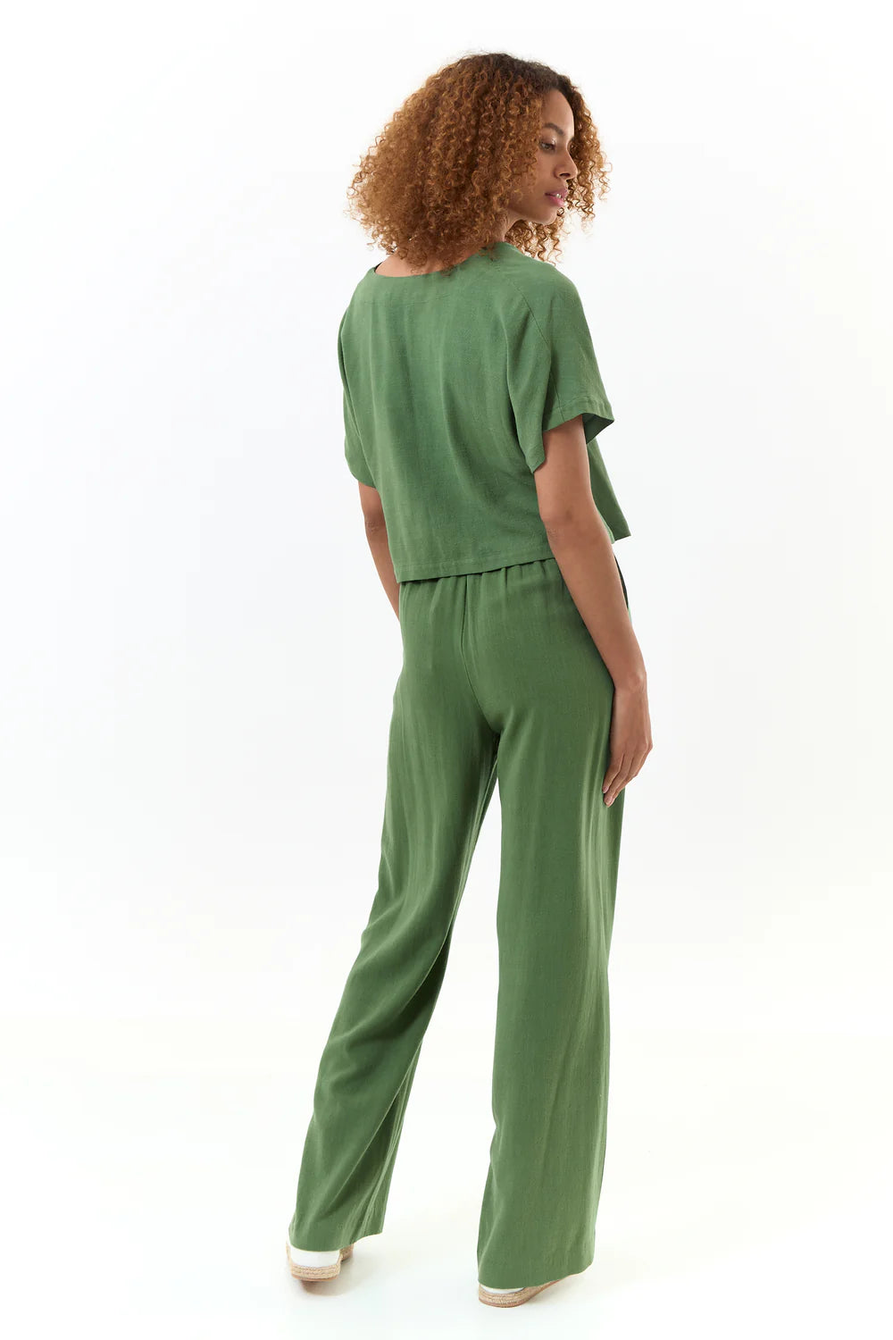 Tilde Linen Mix Trousers