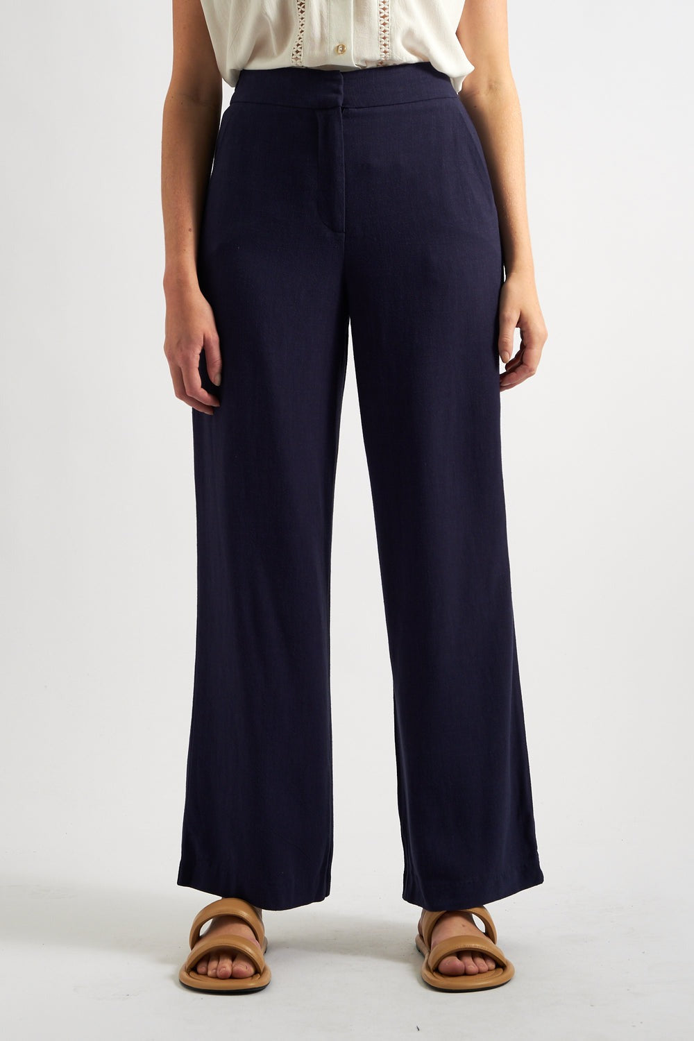 Tilde Linen Mix Trousers