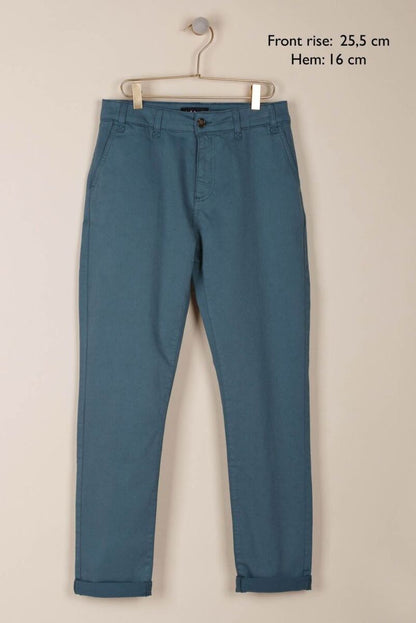 Indi & Cold Luca Trousers Azul Vintage