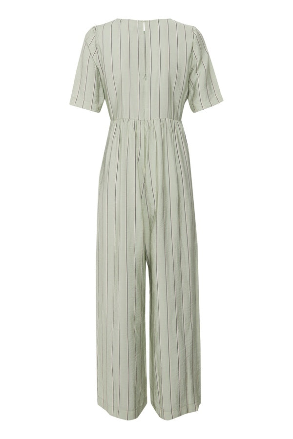 Ichi Falala Jumpsuit Green