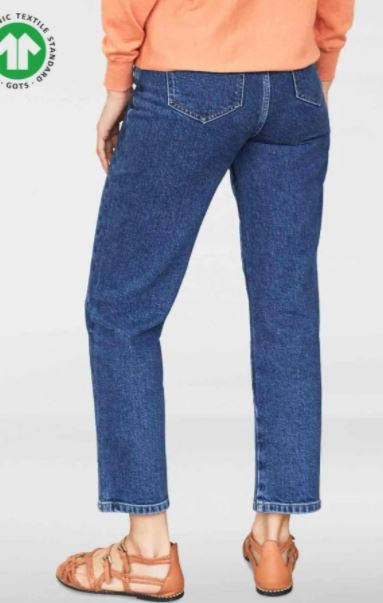 Thought Organic Denim Straight Jeans