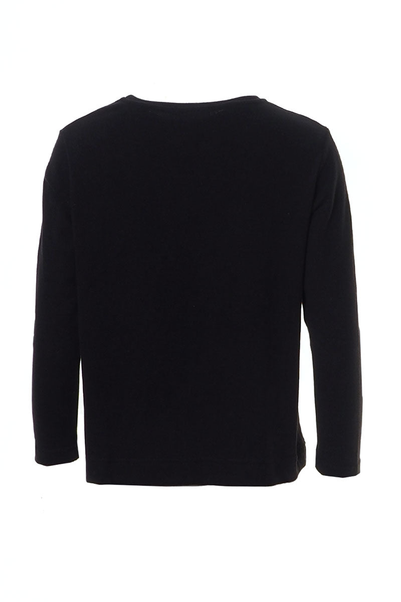 Mama B Colla Jumper Nero Black