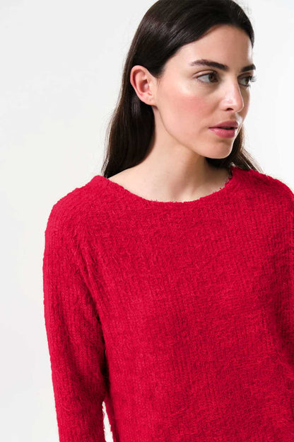 Blanka Eyelash Rib Jumper