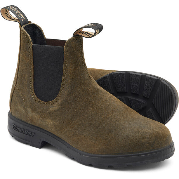 Blundstone 1615 Dark Olive Suede Boot