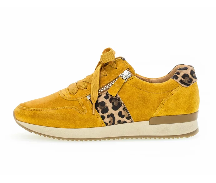 Gabor Shoes Lulea Trainer Mustard