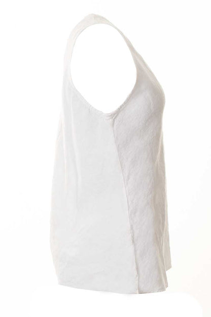 Cut Loose V-Neck Bias Tank Laundered