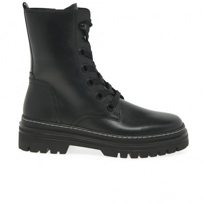 Gabor Shoes Genoa Biker Boot Black