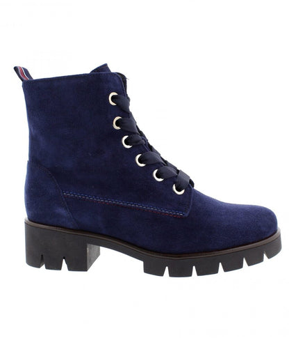 Gabor Shoes Baccara Biker Boot Marine