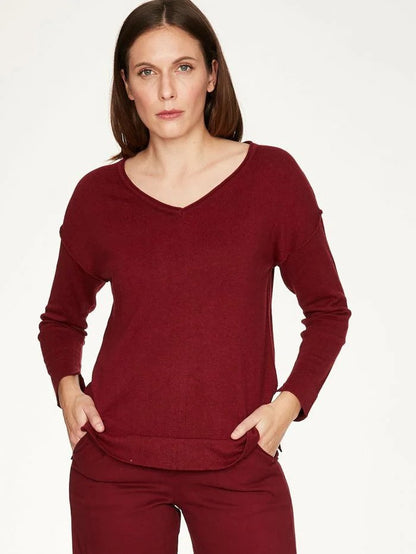 Thought Loren Jumper Ruby Red