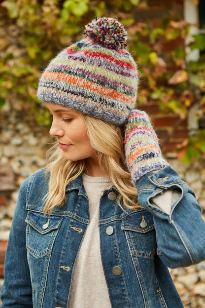 Corico Wool Bobble Beanie