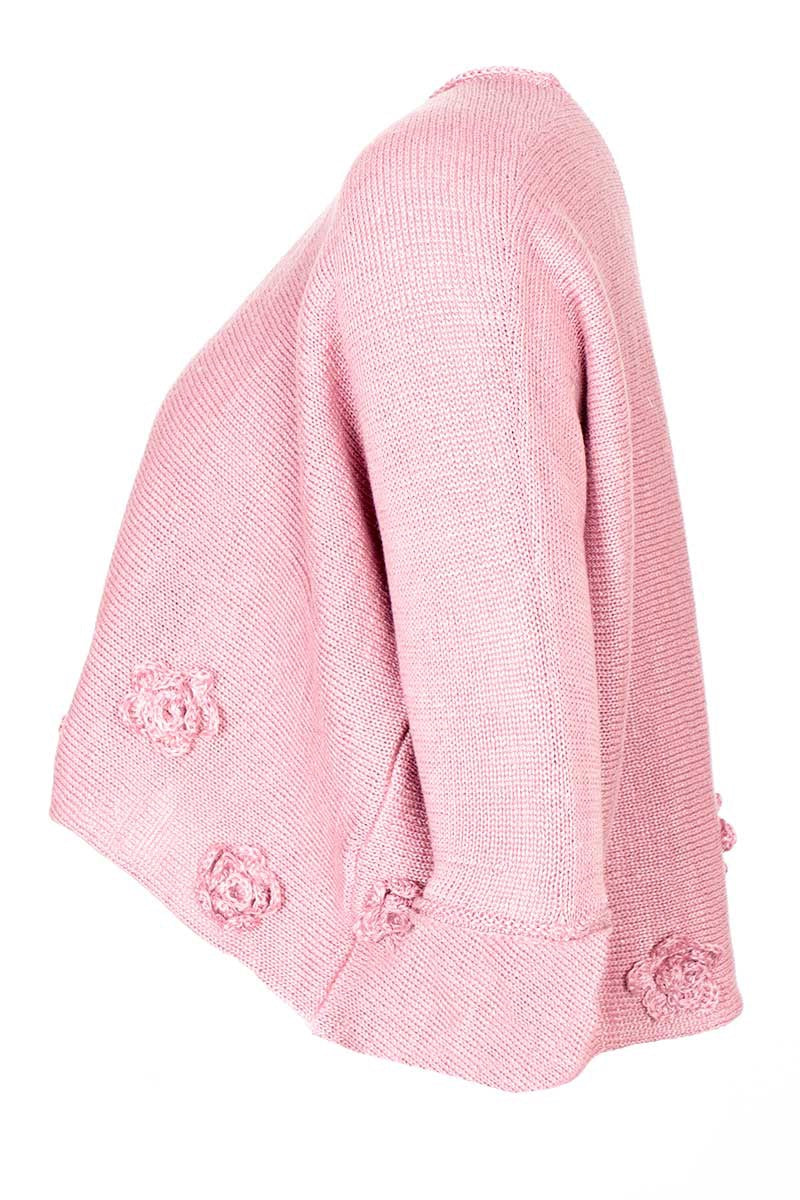 Grizas Pink Flowers 6645 Sweater