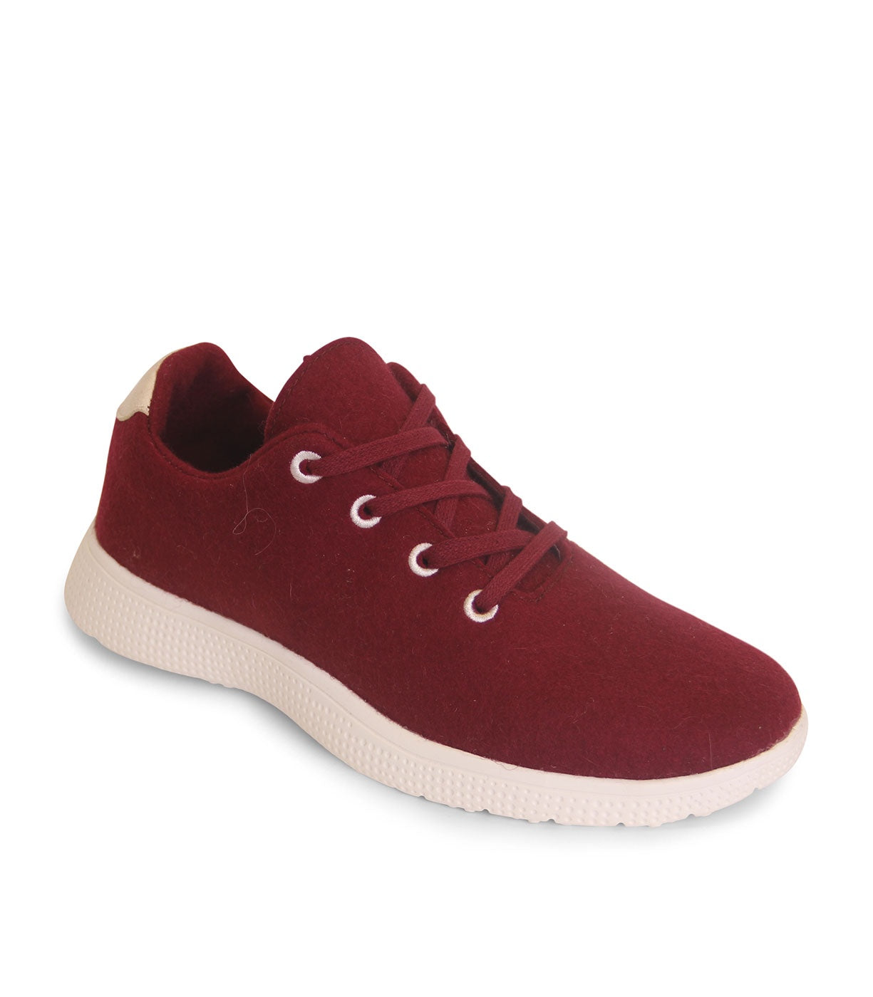 Egos Shoes Merino Wool Sneaker Bordeaux